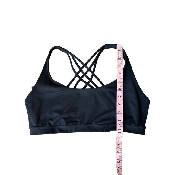 Victoria’s Secret Essential Strappy Sports Bras 1 Black, 1 White Size L - Picture 8 of 9